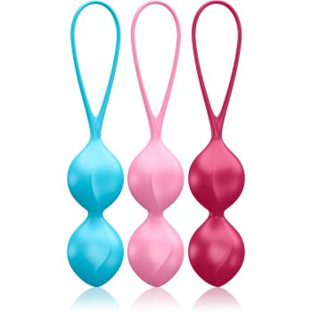 Satisfyer V BALLS DOUBLE SET bile kegel - imagine 2